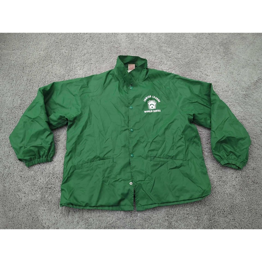 Vintage Cardinal Junior League World‎ Series Jacket Mens XL Baseball USA made